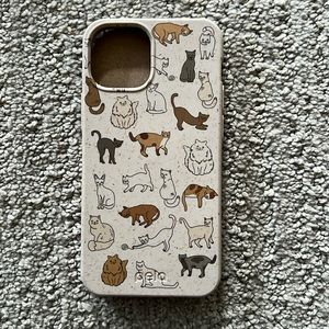 iPhone 13 mini Pela Case Cat design